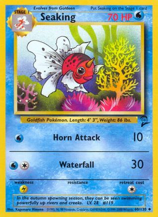 Seaking 060/130  Base Set 2 - Uncommon