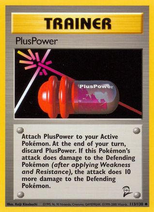 PlusPower 113/130  Base Set 2 - Uncommon