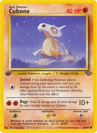 Cubone 050/64  - Unlimited Jungle - Common