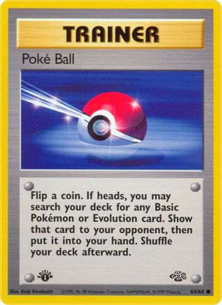Poke Ball 064/64  - Unlimited Jungle - Common