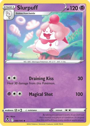 Slurpuff 084/195  SWSH12 Silver Tempest - Uncommon