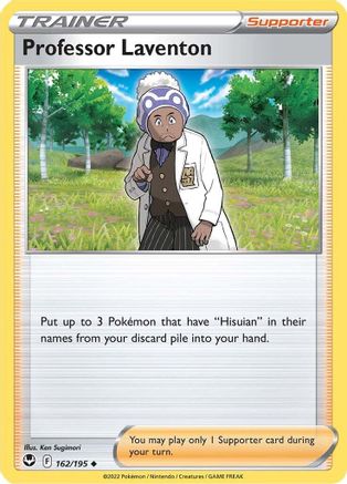 Professor Laventon 162/195  SWSH12 Silver Tempest - Uncommon