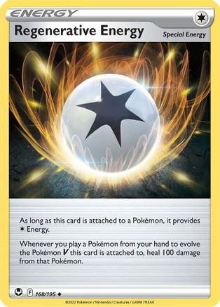 Regenerative Energy 168/195  SWSH12 Silver Tempest - Uncommon
