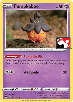 Pumpkaboo 076  Prize Pack Series Cards - Common