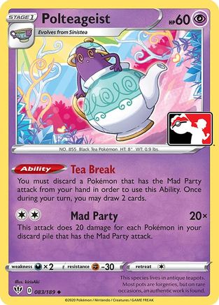 Polteageist 083  Prize Pack Series Cards - Uncommon