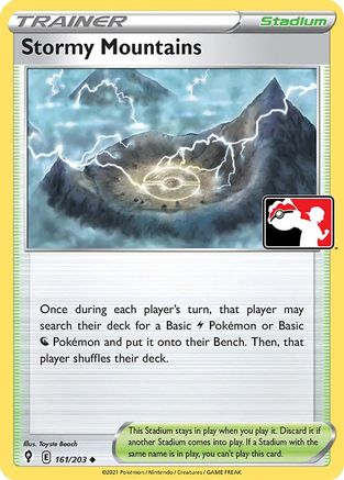 Stormy Mountains 161/203  Prize Pack Series Cards - Uncommon