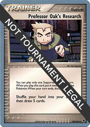 Professor Oak's Research - 2004 (Reed Weichler) 149  World Championship Decks - Uncommon