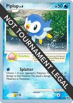 Piplup (72) 072  World Championship Decks - Common