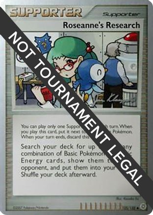 Roseanne's Research - 2008 (Jason Klaczynski) 125  World Championship Decks - Uncommon