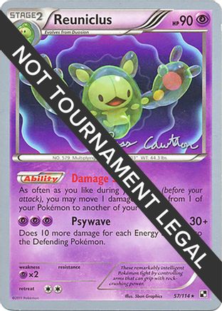 Reuniclus - 2011 (Ross Cawthon) 057  World Championship Decks - Rare