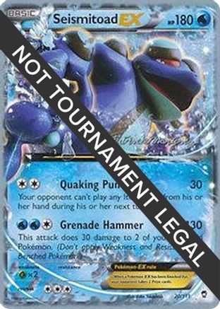 Seismitoad EX 020  World Championship Decks - Ultra Rare