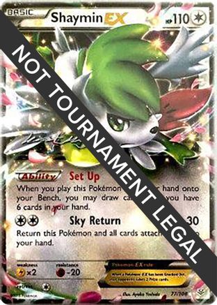 Shaymin EX - 2016 (Jesper Eriksen) 077  World Championship Decks - Ultra Rare