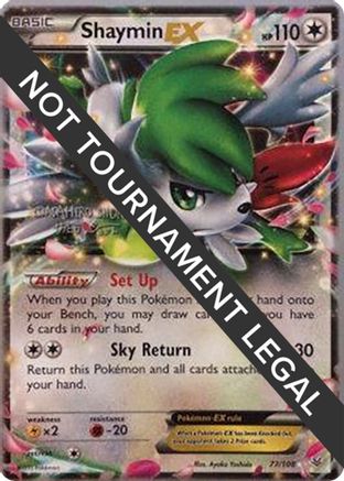 Shaymin EX - 2016 (Shunto Sadahiro) 077  World Championship Decks - Ultra Rare