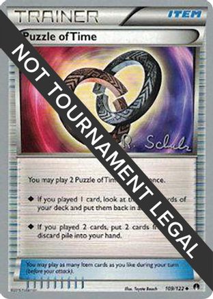 Puzzle of Time - 2018 (Robin Schulz) 109  World Championship Decks - Uncommon