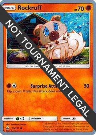 Rockruff - 2018 (Naohito Inoue) 075  World Championship Decks - Common