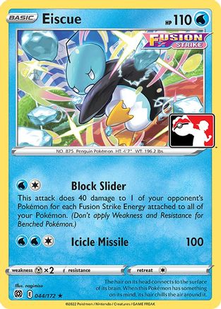 Eiscue 044  Prize Pack Series Cards - Rare