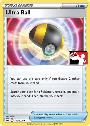 Ultra Ball 150/172  - Holofoil Prize Pack Series Cards - Uncommon