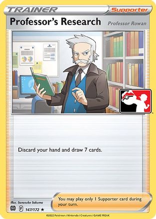 Professor's Research 147/172  - Holofoil Prize Pack Series Cards - Rare