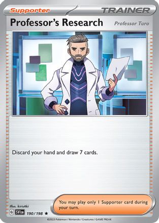 Professor's Research 190/198  Deck Exclusives - Promo