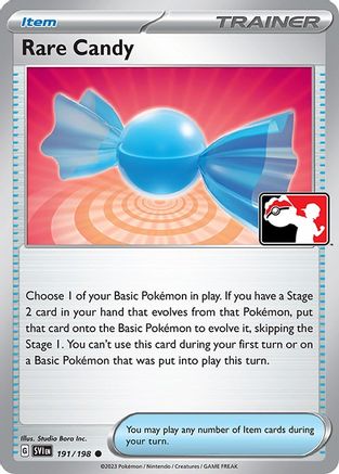 Rare Candy 191/198  Prize Pack Series Cards - Common