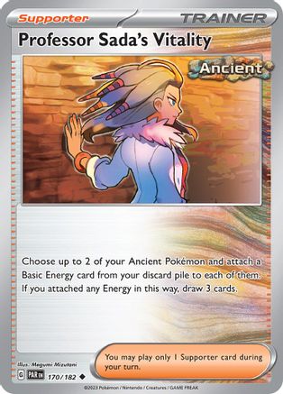 Professor Sada's Vitality 170/182  SV04 Paradox Rift - Uncommon