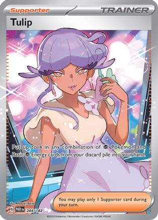Tulip 244/182  - Holofoil SV04 Paradox Rift - Ultra Rare