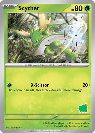 Scyther  My First Battle - Unconfirmed