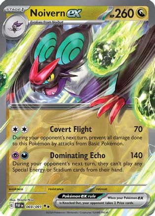 Noivern ex 069/091  - Holofoil SV Paldean Fates - Double Rare
