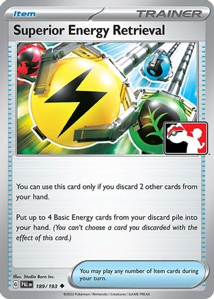 Superior Energy Retrieval 189/193  Prize Pack Series Cards - Uncommon