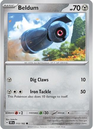 Beldum 113/162  SV05 Temporal Forces - Common