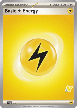 Basic Lightning Energy - Pikachu 9 004  Battle Academy 2024 - Common