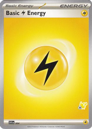 Basic Lightning Energy - Pikachu 12 004  Battle Academy 2024 - Common