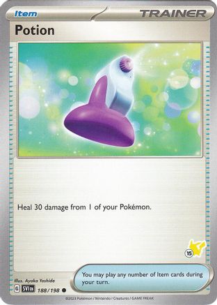 Potion - Pikachu 15 188  Battle Academy 2024 - Common