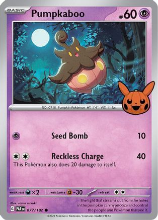 Pumpkaboo 077/182  Trick or Trade BOOster Bundle 2024 - Common