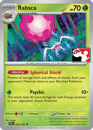 Rabsca 024/162  Prize Pack Series Cards - Uncommon