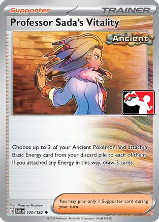 Professor Sada's Vitality 170/182  - Holofoil Prize Pack Series Cards - Uncommon