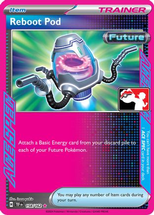 Reboot Pod 158  Prize Pack Series Cards - ACE SPEC Rare