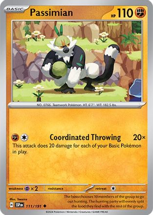 Passimian 111/191  SV08 Surging Sparks - Uncommon