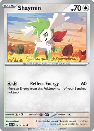 Shaymin 087/131  SV Prismatic Evolutions - Uncommon