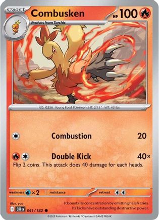 Combusken 041/182  SV10 Destined Rivals - Common