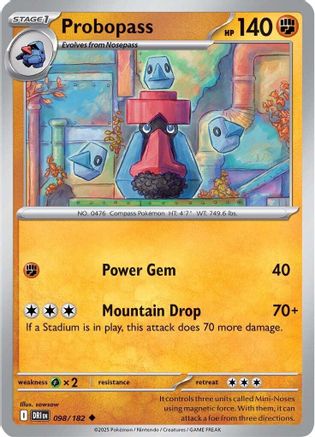 Probopass 098/182  SV10 Destined Rivals - Uncommon