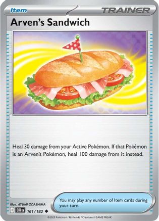 Arven's Sandwich 161/182  SV10 Destined Rivals - Uncommon