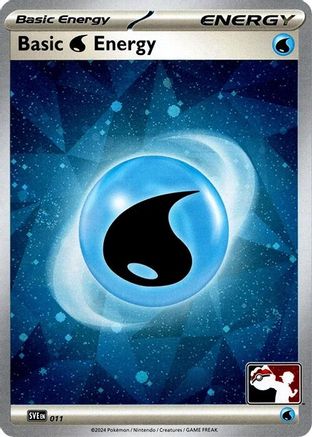 Basic Water Energy 011  - Holofoil Prize Pack Series Cards - Common