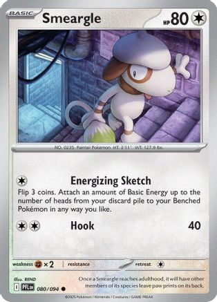 Smeargle 080  ME02 Phantasmal Flames - Common