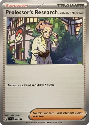 Professor's Research 223  SV Scarlet & Violet Promo Cards - Promo
