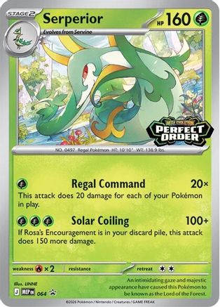 Serperior 064  ME Mega Evolution Promo - Promo