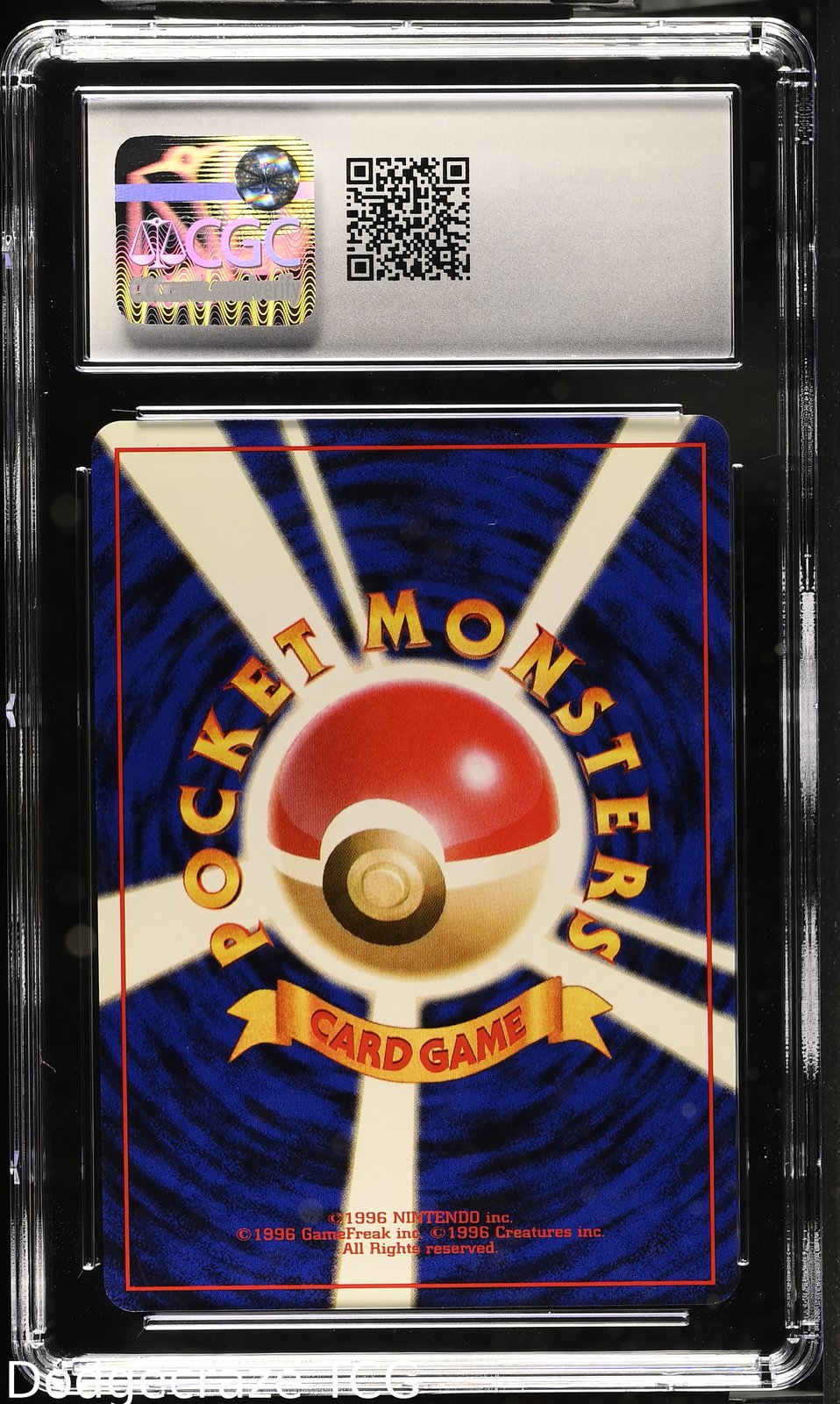 1997 Pokemon Rocket Gang Dark Alakazam Holo CGC 9