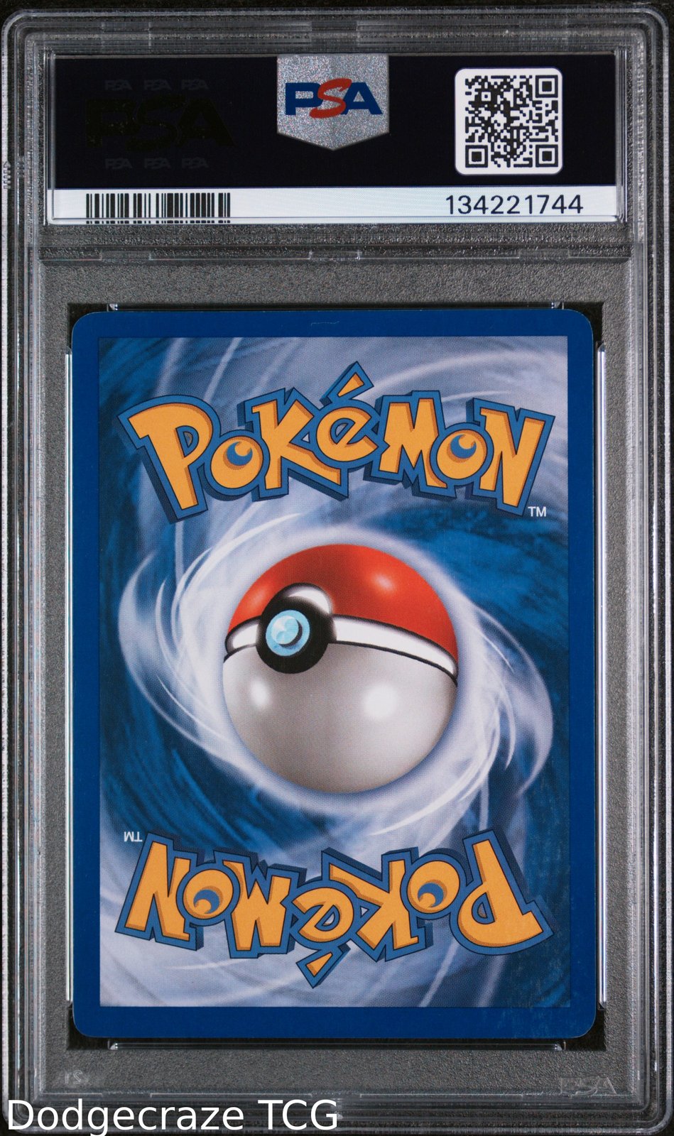 2003 Pokemon Best Of Game Promo Rocket's Mewtwo Reverse Holo Winner 8/9 PSA 7