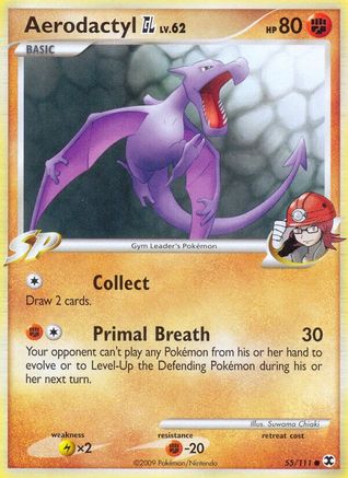 Aerodactyl GL 055/111  Rising Rivals - Common