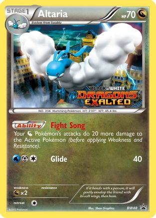 Altaria BW48  - Holofoil Black and White Promos - Promo